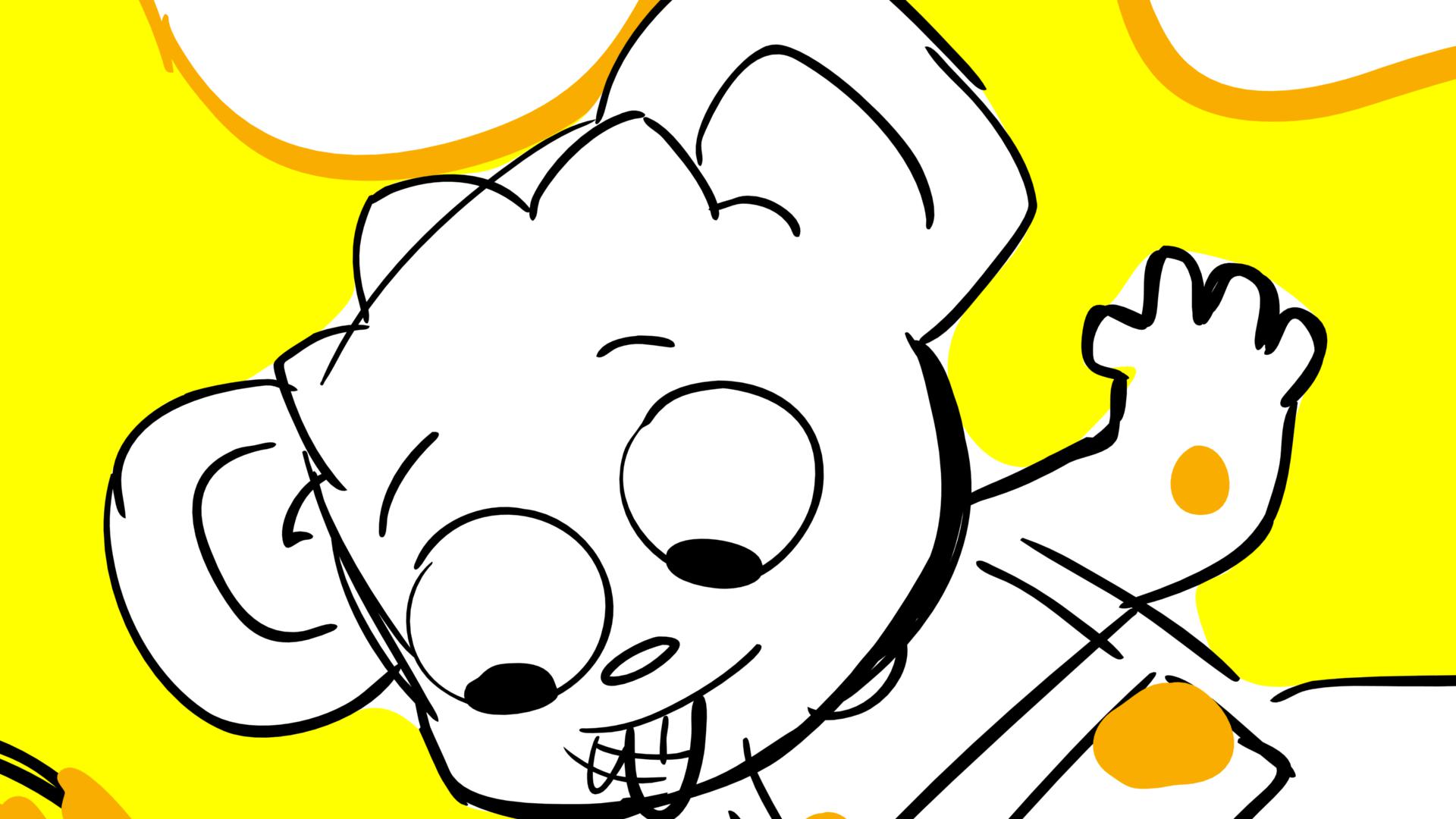 Fun with Nubs — Ep. 112, lámina 154, storyboard by Melissa Ballesteros